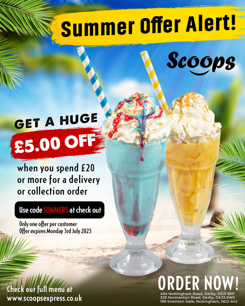£5 off Scoops